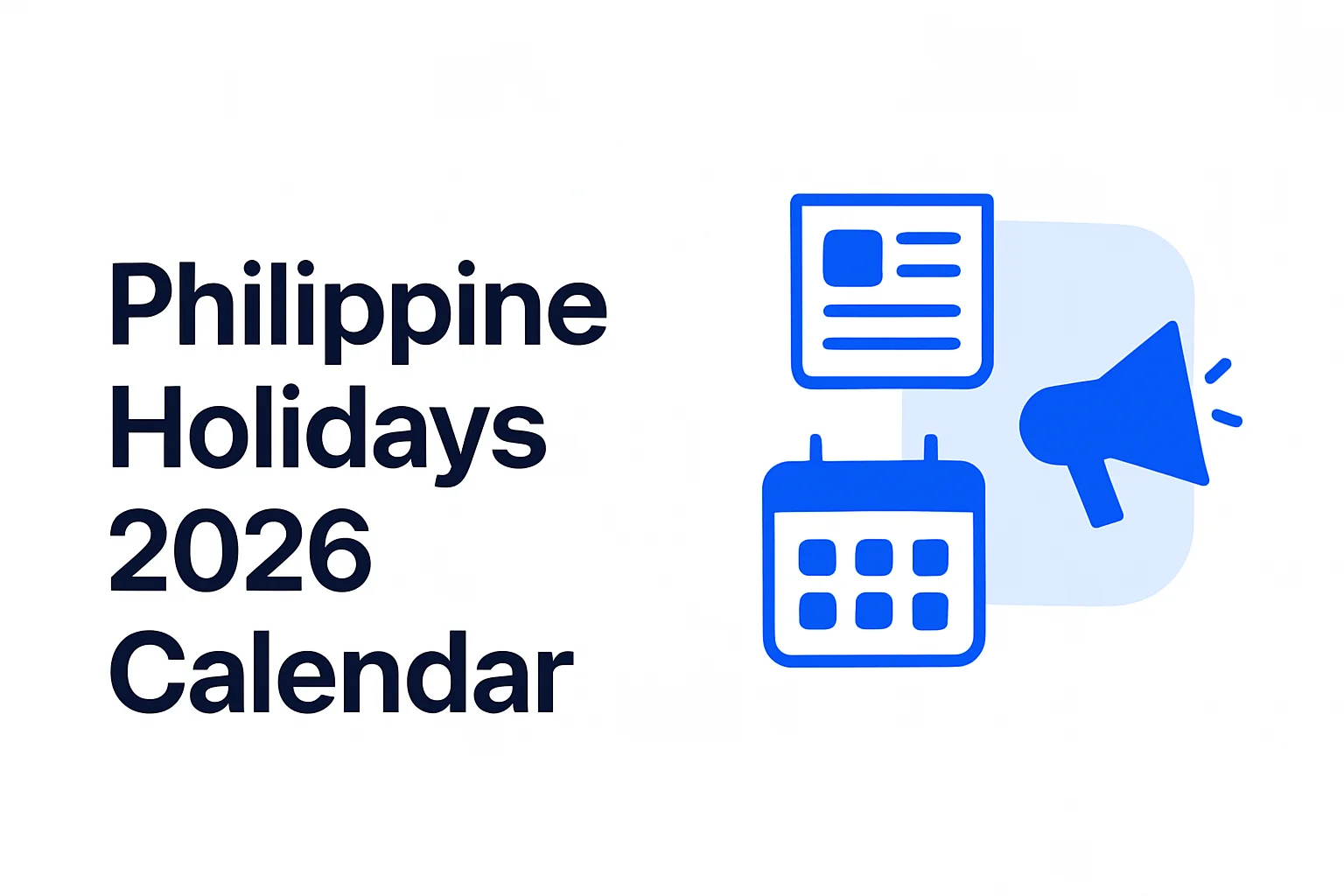Philippine Holidays 2026: Complete Calendar for Road Trip Planning
